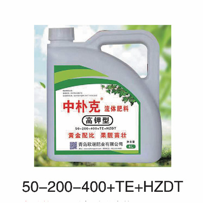 中朴克 高钾型平衡型液体肥